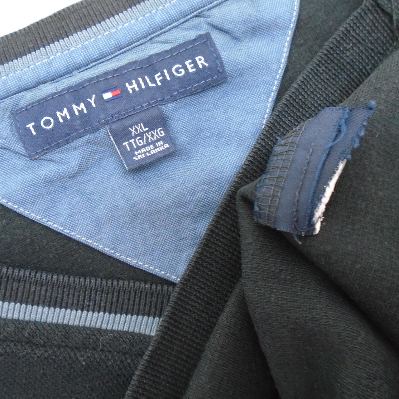 Jersey de hombre Tommy Hilfiger. Negro. XL. Usado. Bien