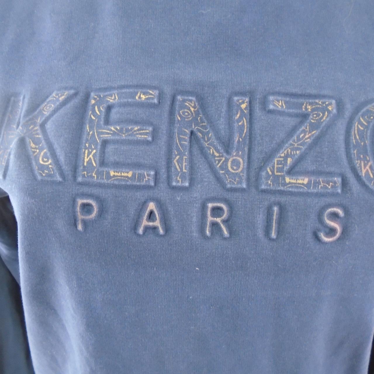 Women's Sweatshirt Kenzo. Dark Blue. M. Used. Good