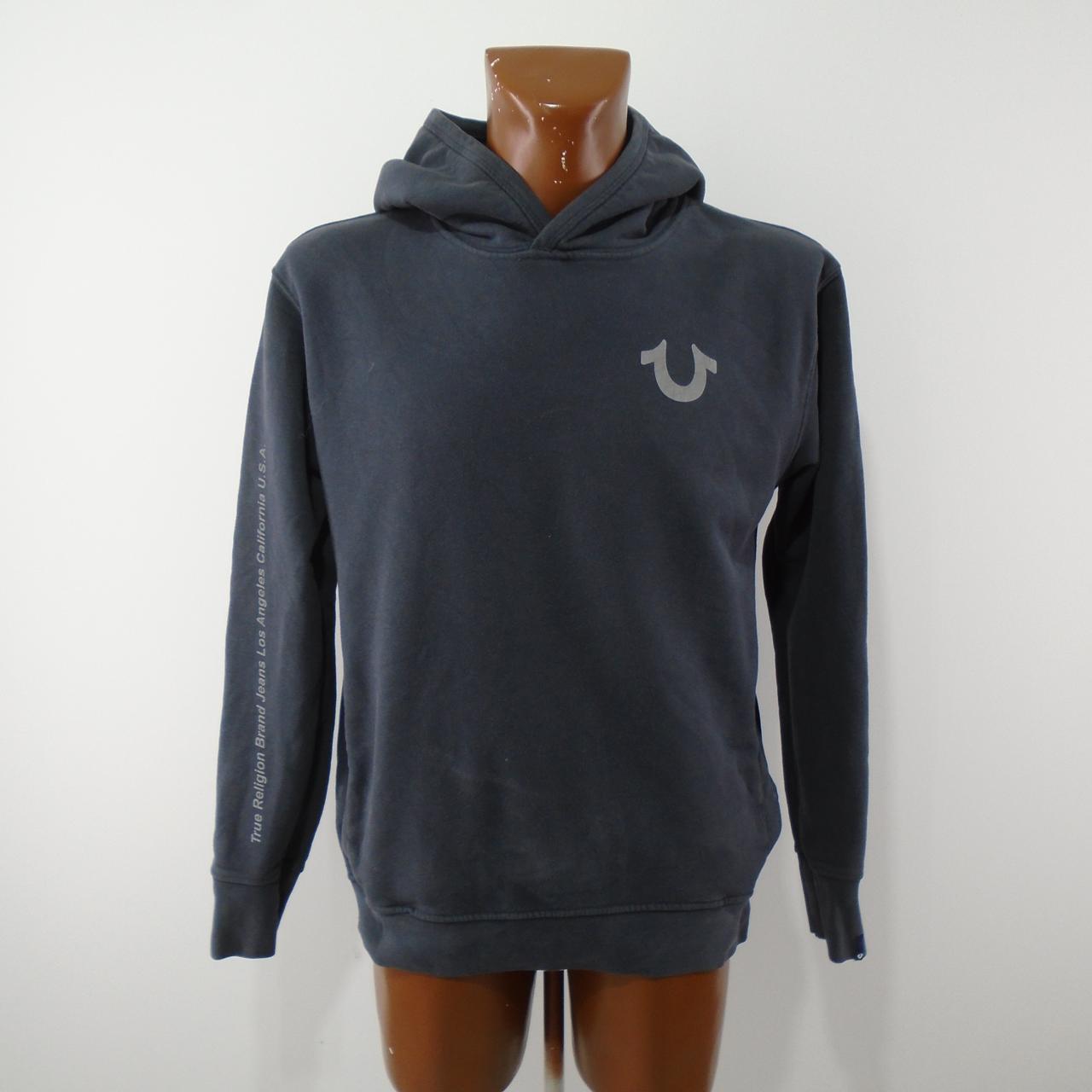 True religion hot sale gray hoodie