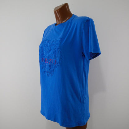 Camiseta Mujer Kenzo. Azul. L. Usado. Bien