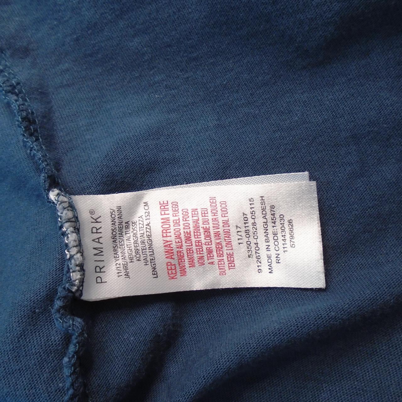 Women's T-Shirt Primark. Dark blue. XS. Used. Good