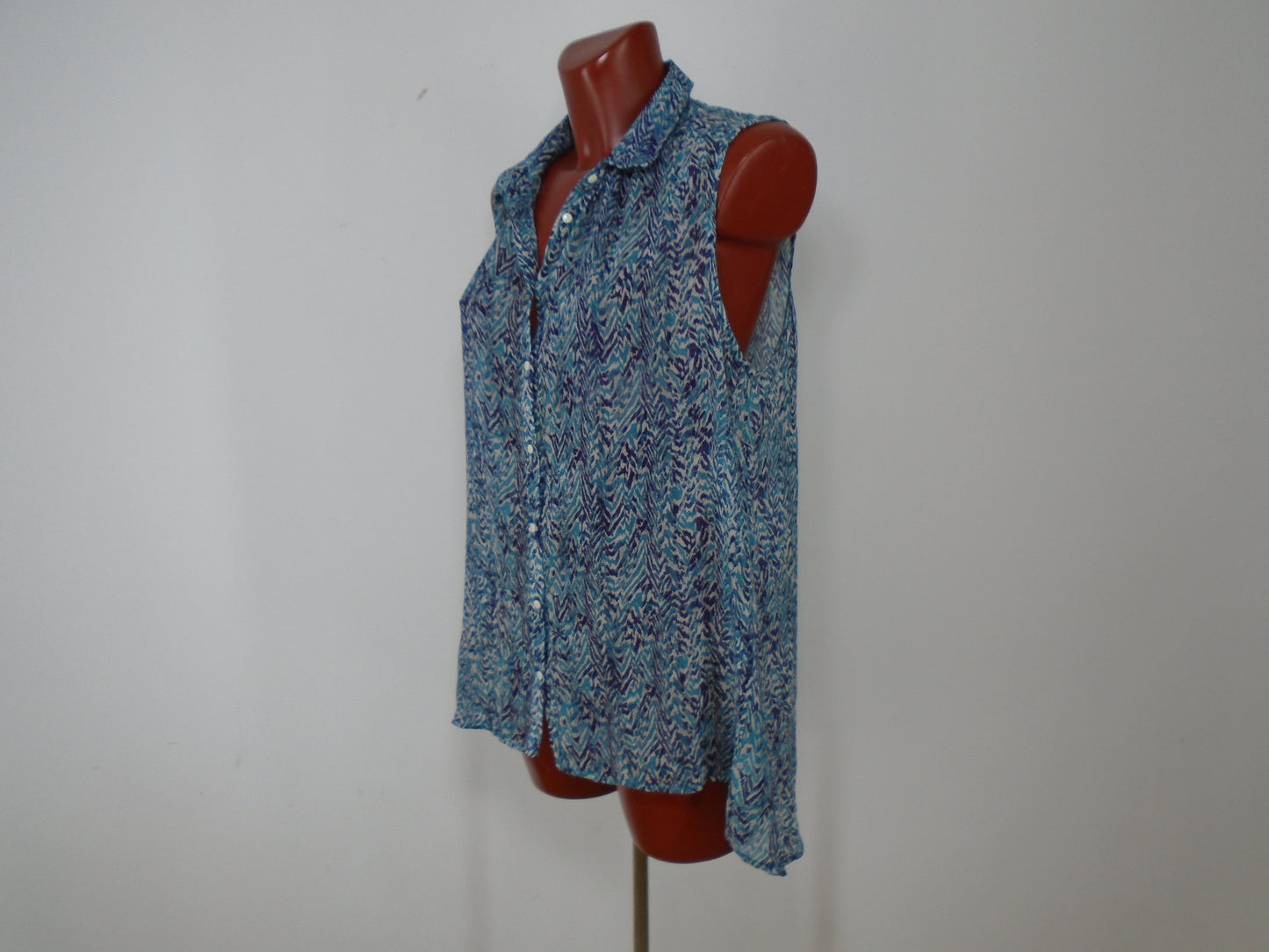 Women's Blouse H&M. Dark blue. XXL. Used. Very good condition