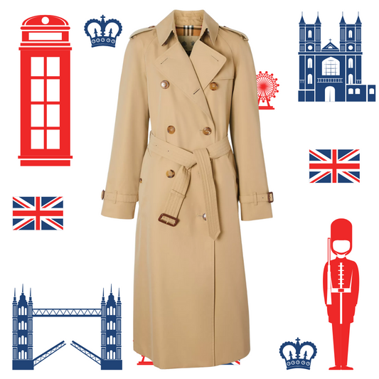 Vintage Burberry trench coat