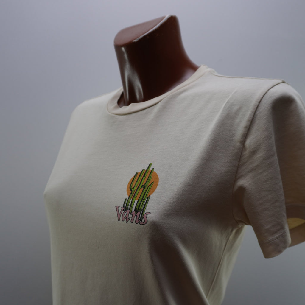 Camiseta Vans para Mujer Usada - Beige, S