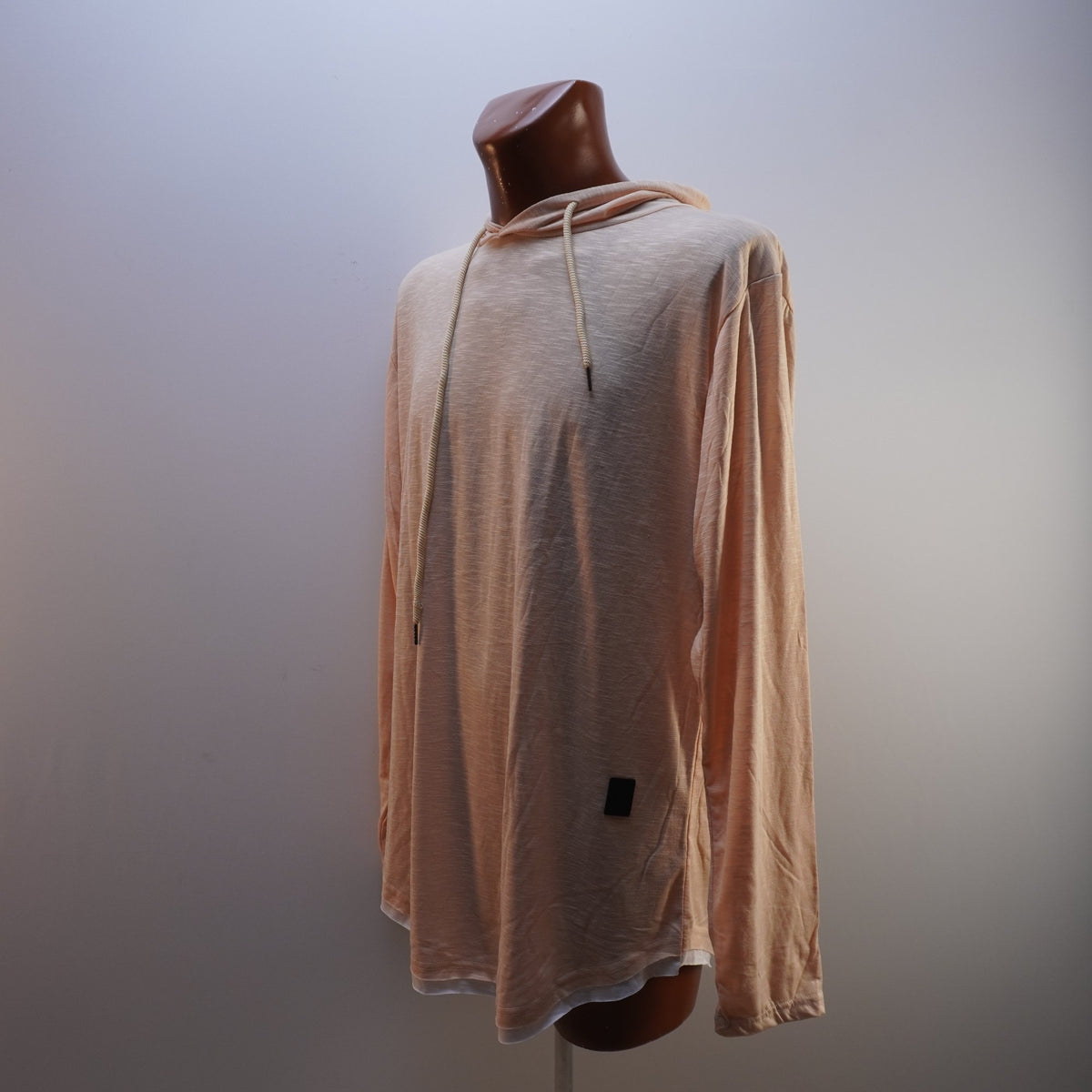 Sudadera con Capucha Siimhwrss para Hombre Usada - Beige, XXXL