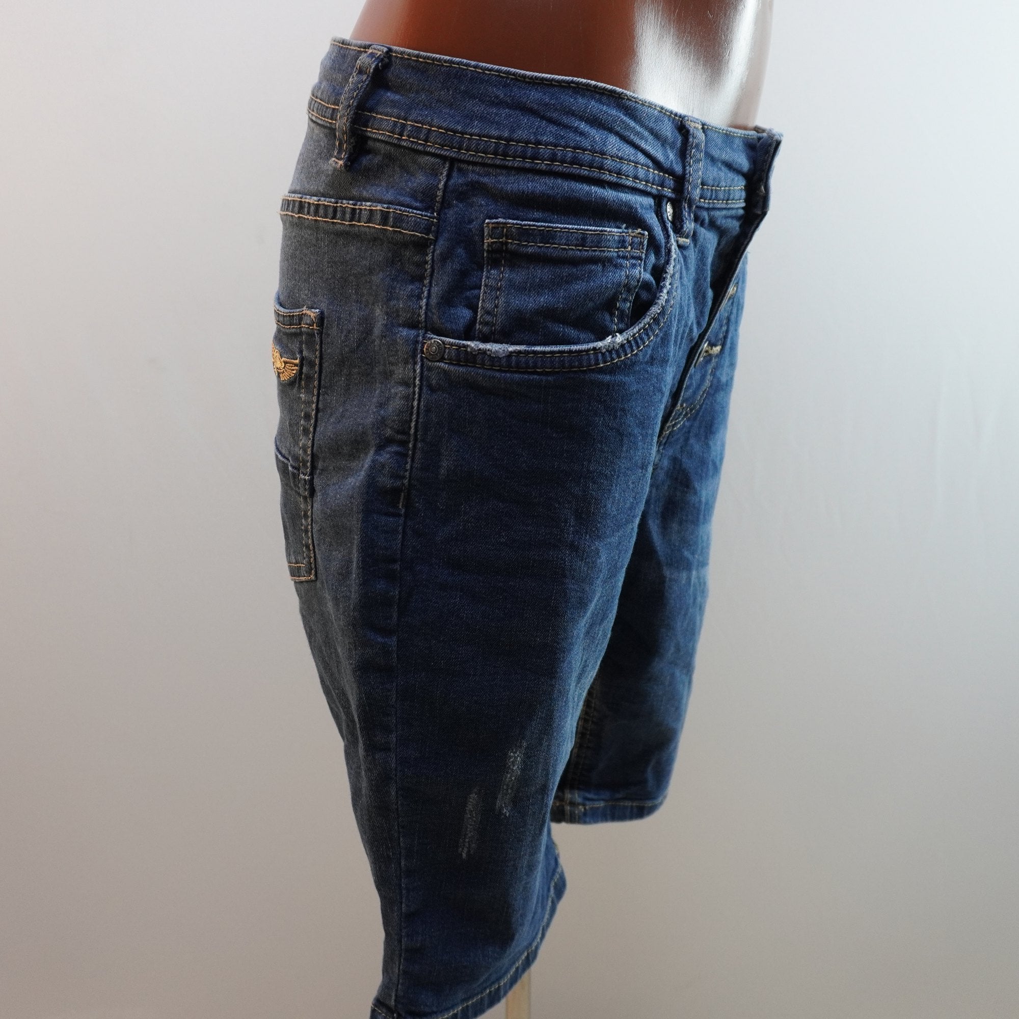 Pantalones Cortos Vaqueros Arizona para Mujer Usados - Azul, XL