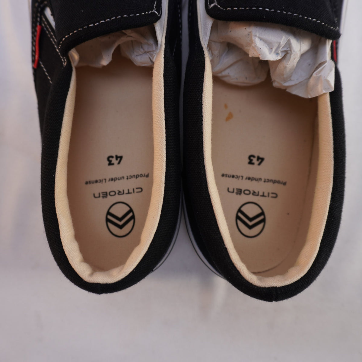 Zapatillas Citroën para Hombre Usadas - Negros, Talla 42