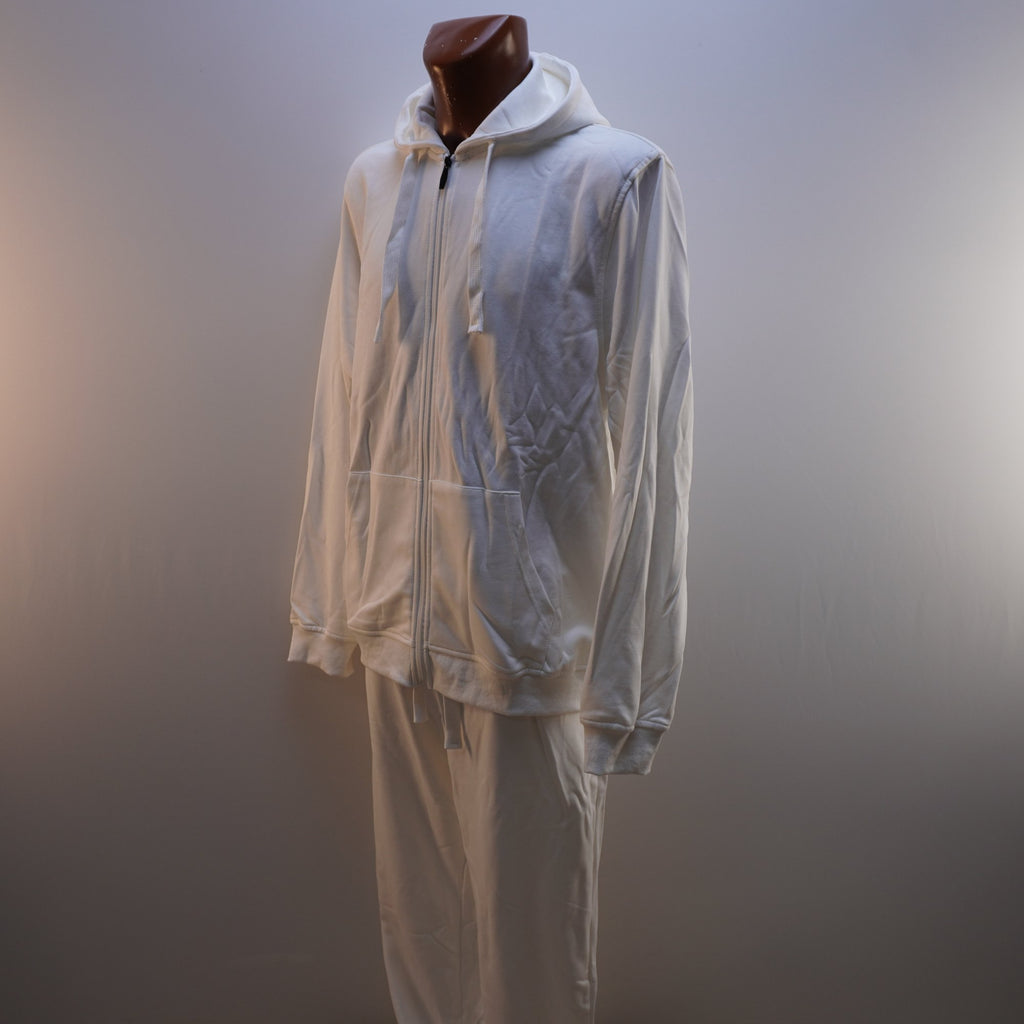 Sudadera con Capucha Anotwener para Hombre Nueva - Blanca, XXXL