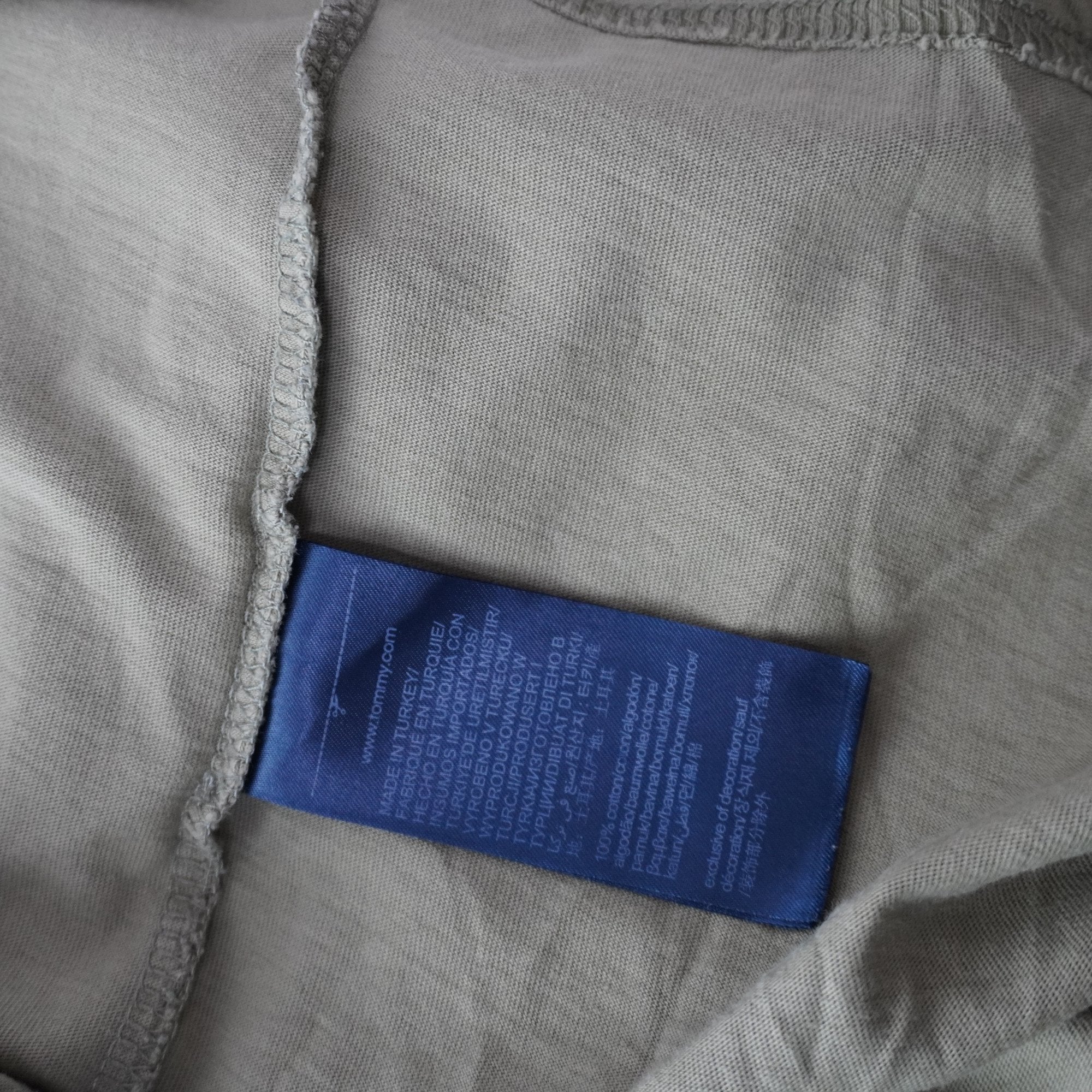 Camiseta de Manga Corta Tommy Hilfiger para Hombre Usada - Verde, L