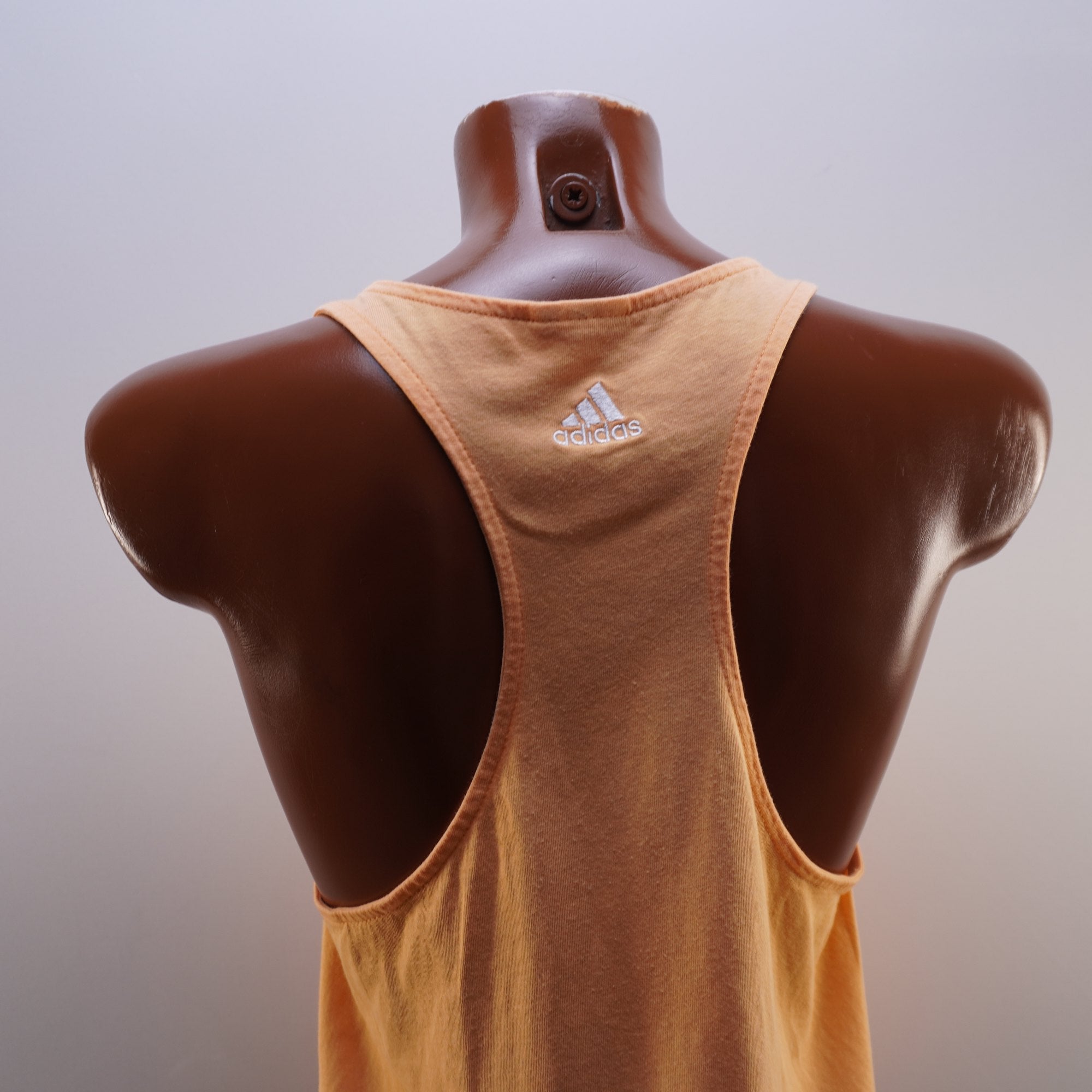Camiseta sin Mangas Adidas para Mujer - Amarillo, XL (Usado en Muy Buen Estado)