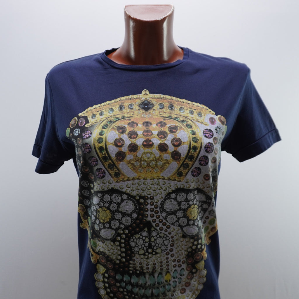 Camiseta de Manga Corta Antony Morato para Mujer Usada - Azul, S