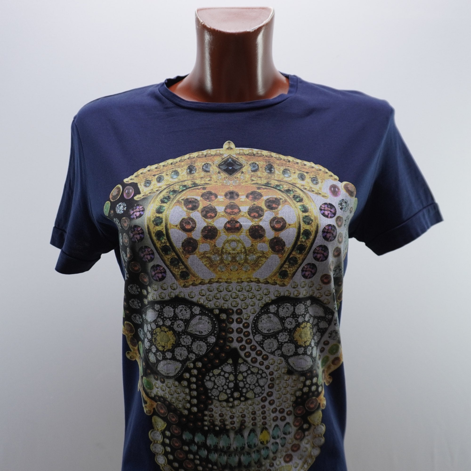 Camiseta de Manga Corta Antony Morato para Mujer Usada - Azul, S