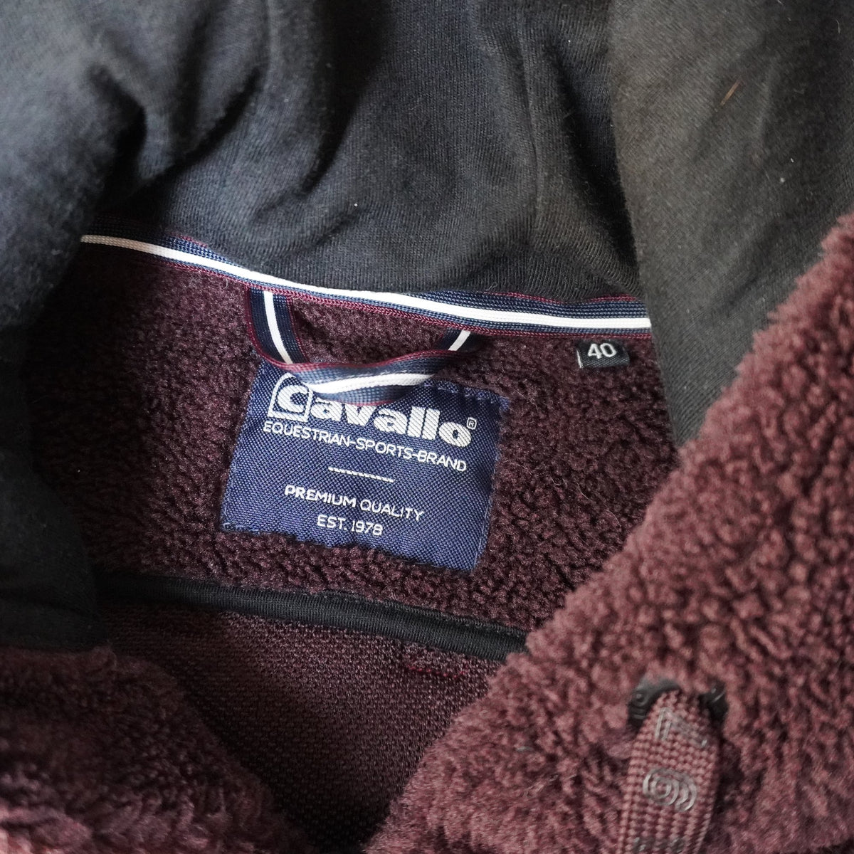 Sudadera Caballo para Mujer Usada - Marrón, L