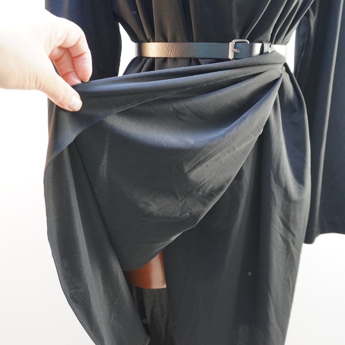 Vestido El Corte Inglés para Mujer Usado - Negro, XXXL