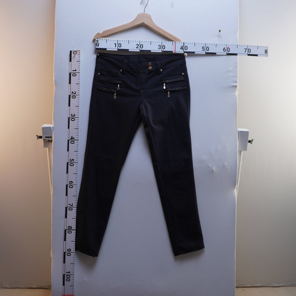 Vaqueros Balmain para Mujer en Negro - Talla L, Usados en Muy Buen Estado