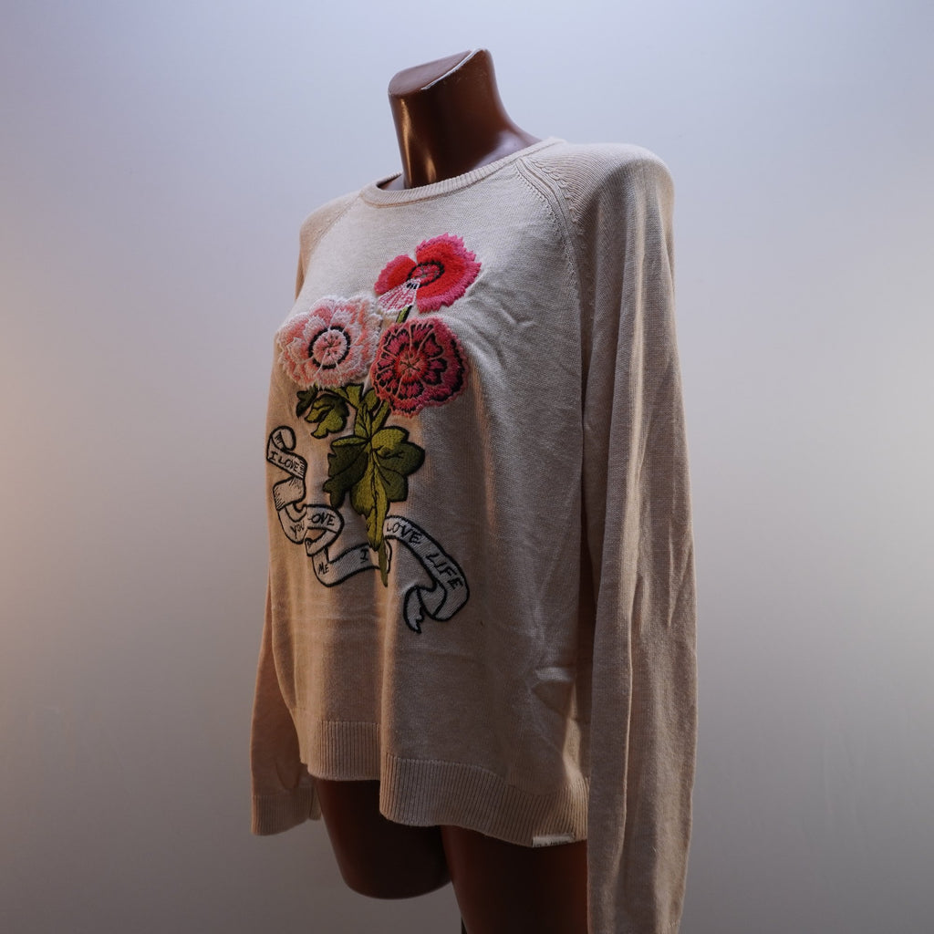 Suéter Desigual para Mujer Usado - Beige, XXL