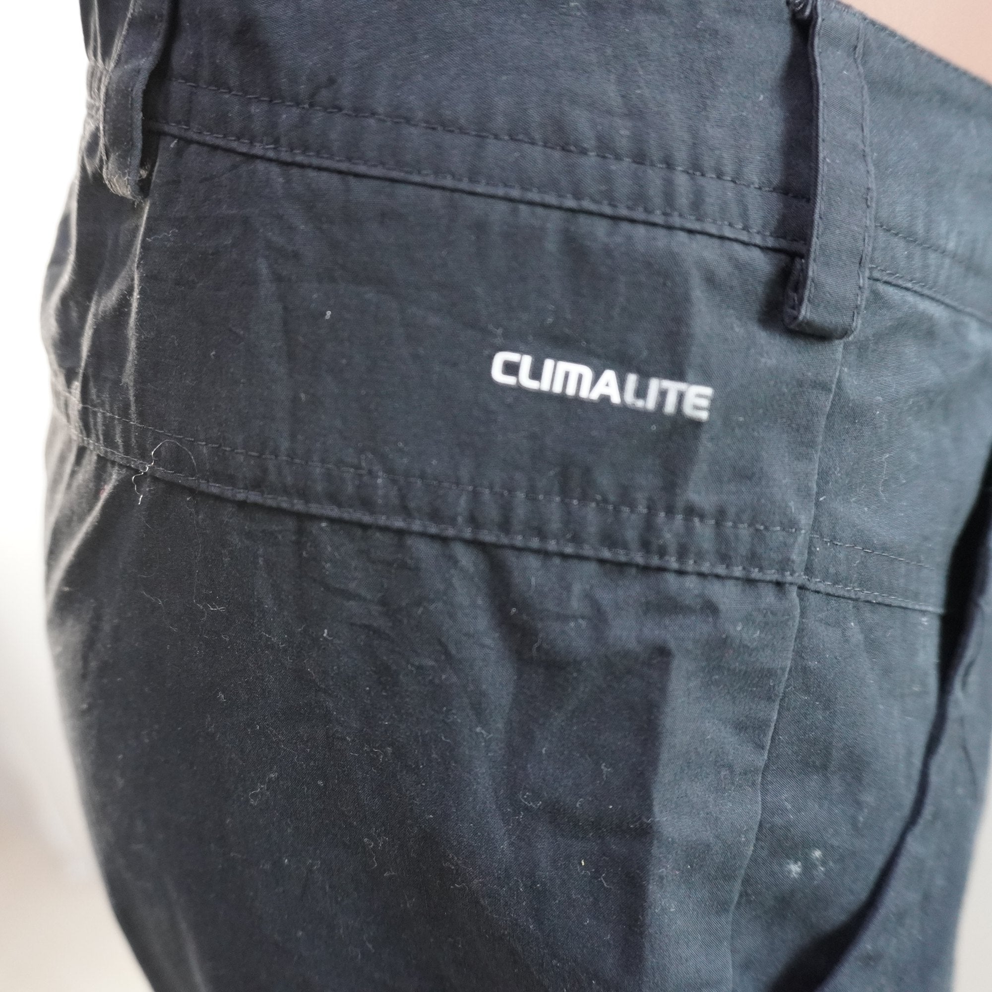 Pantalones de Franela Adidas para Mujer Usados - Negro, XXL