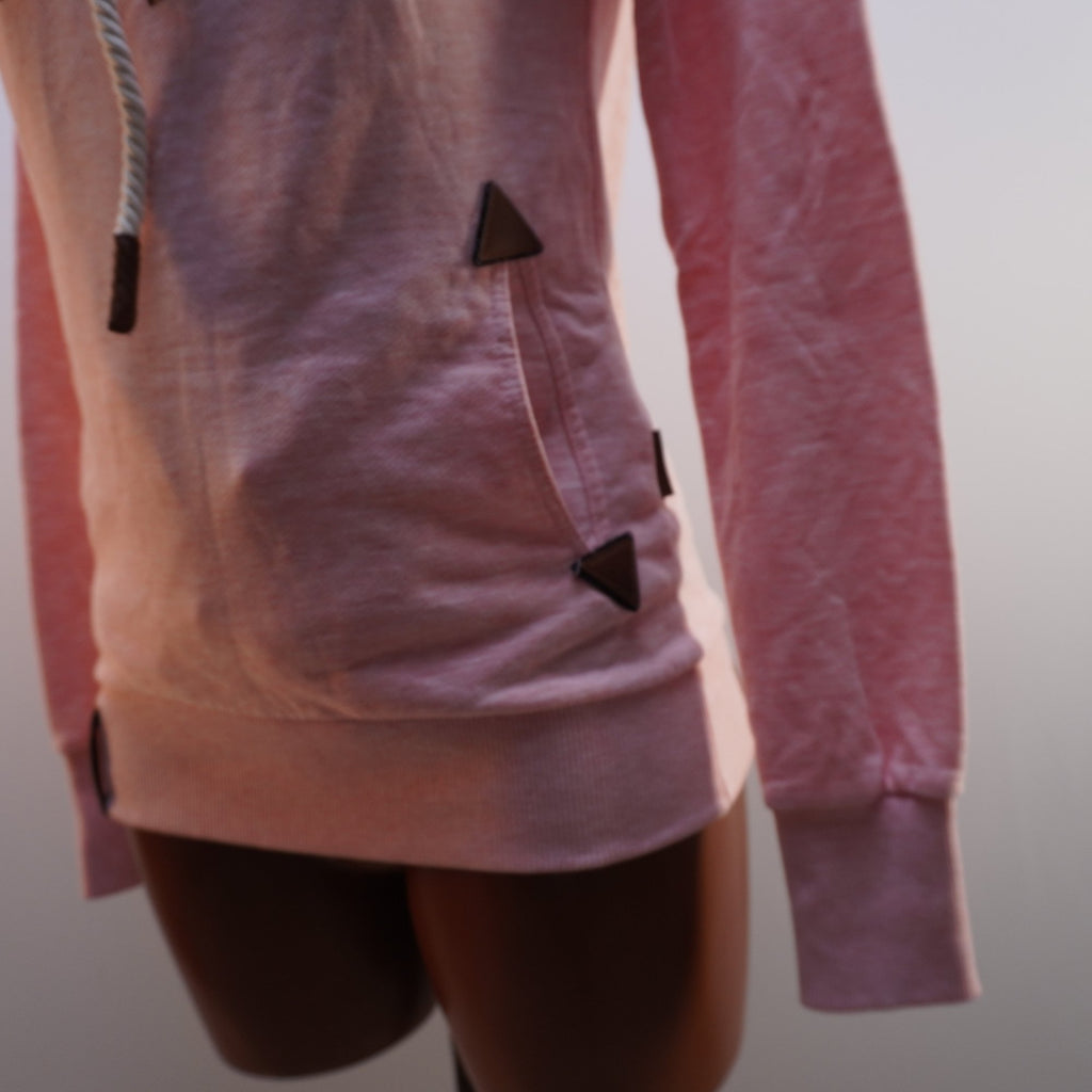 Sudadera con Capucha Naketano para Mujer Usada - Rosa