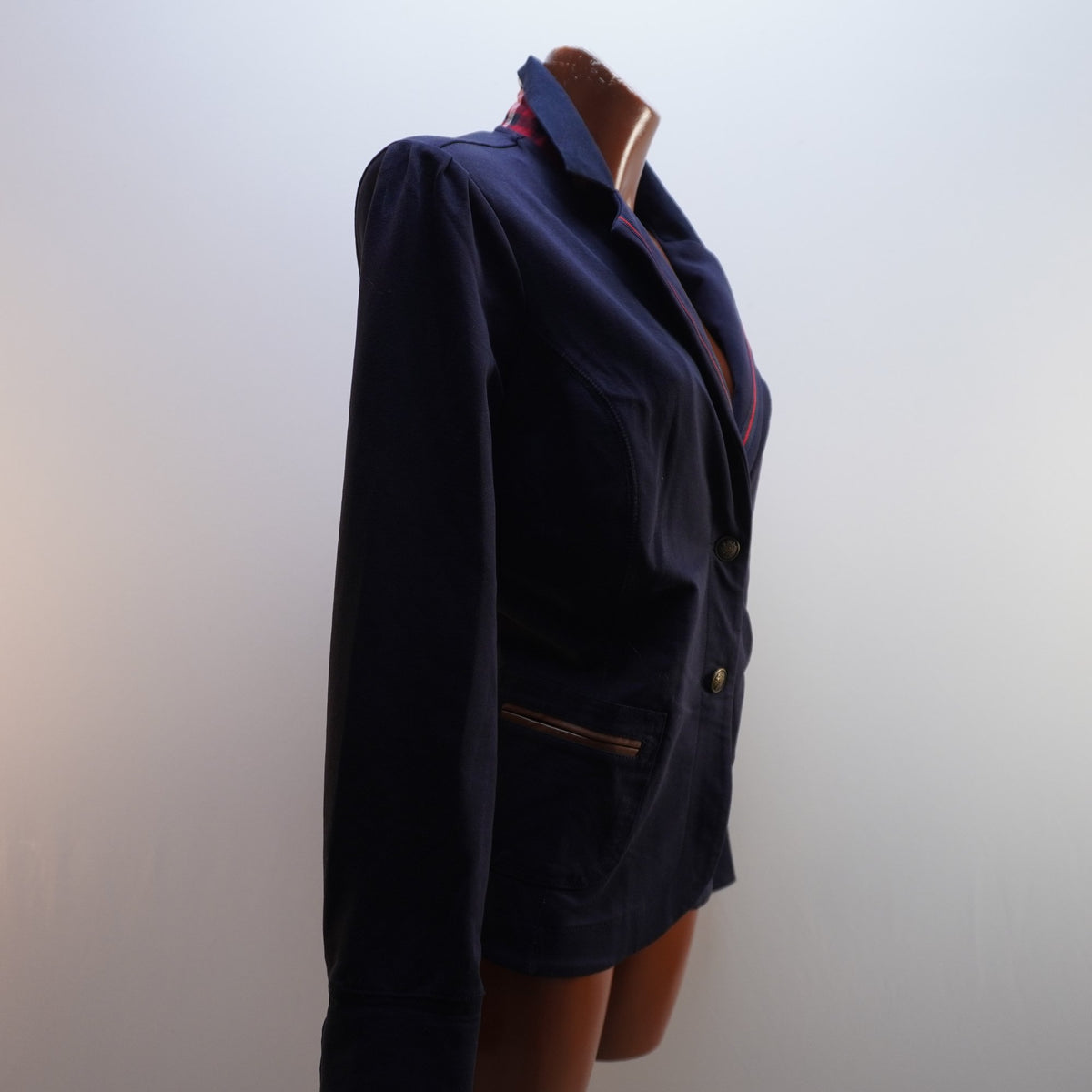Blazer Batty Barclay para Mujer Usado - Negro, XXXL