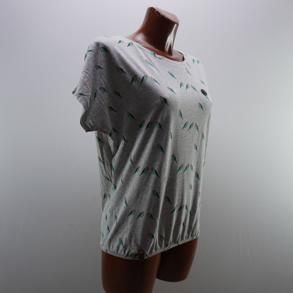 Camiseta Naketano para Mujer Usada - Gris, S