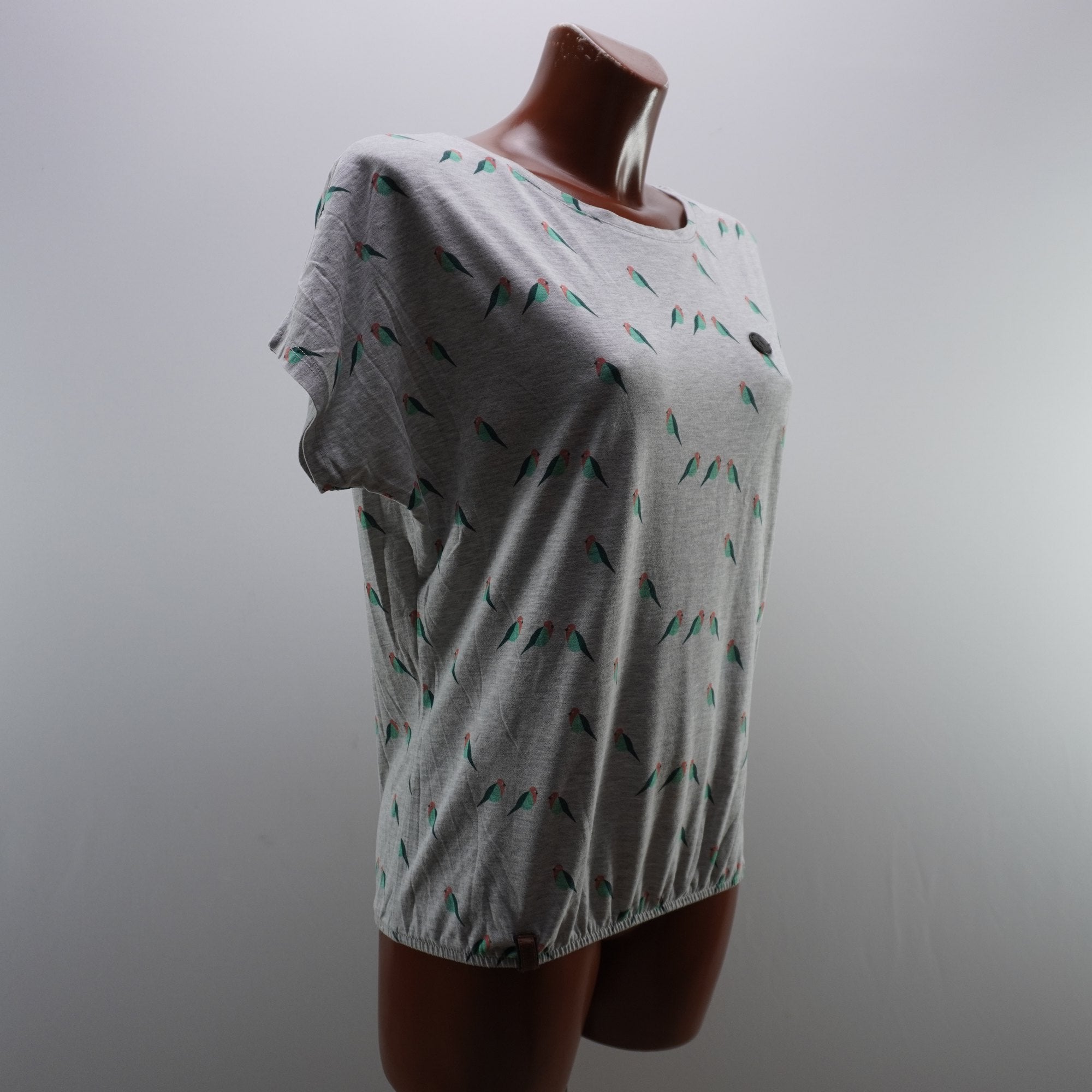 Camiseta Naketano para Mujer Usada - Gris, S