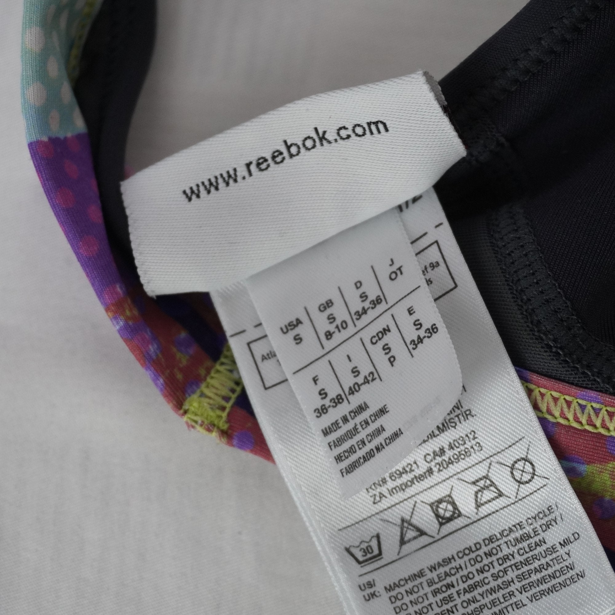 Vestido de Baño Reebok para Mujer Usado - Multicolor, S
