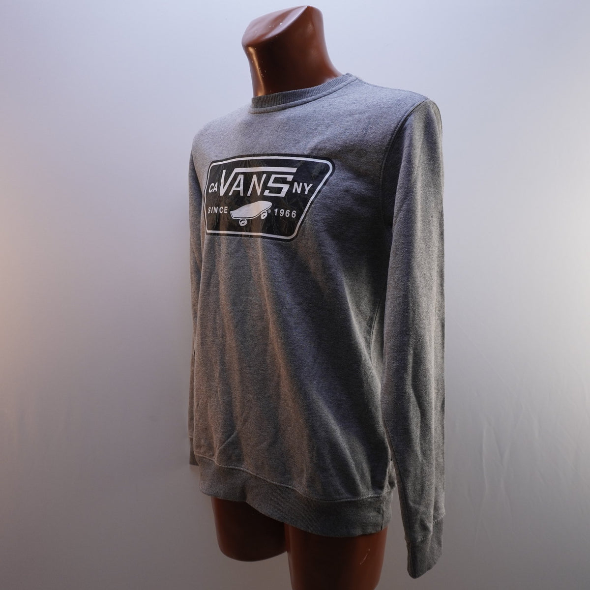 Sudadera con Capucha Vans para Hombre Usada - Gris, M