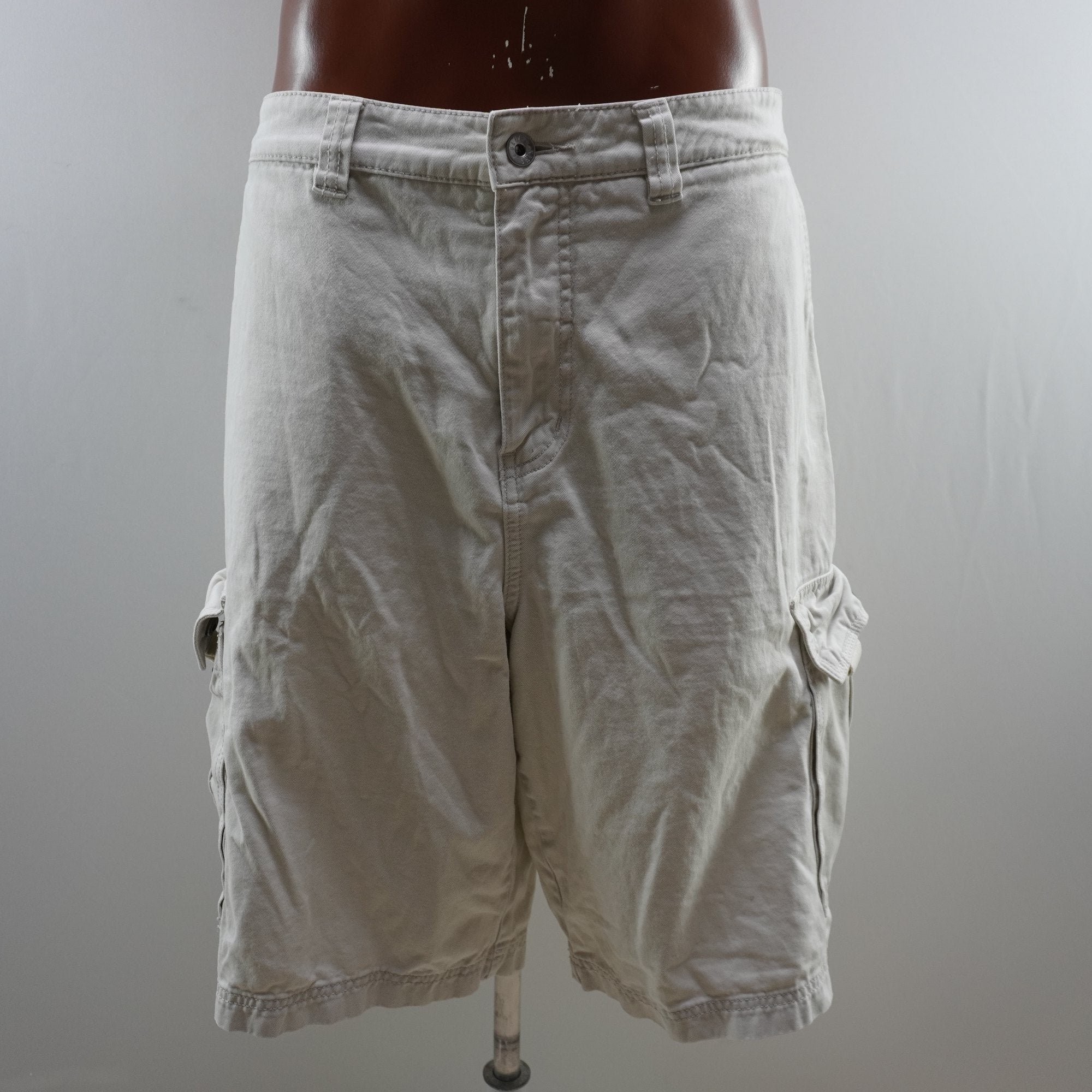 Pantalones Cortos Cargo Quiksilver para Hombre Usados - Beige, XL