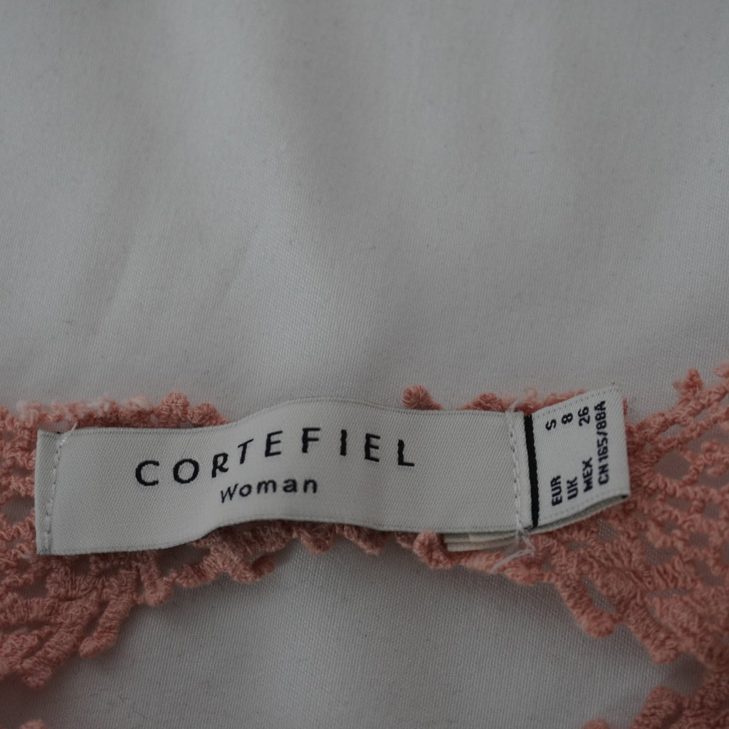 Camiseta Cortefiel para Mujer Usada - Rosa, S