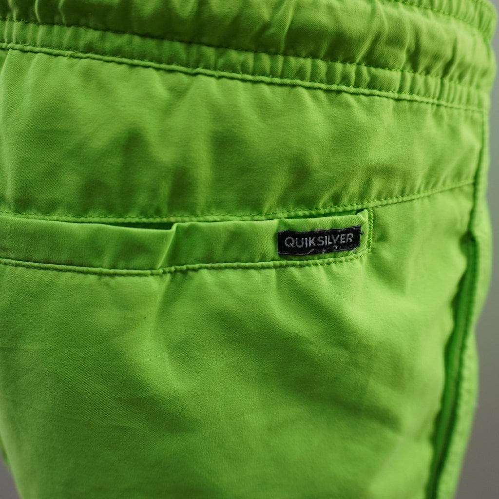 Bermudas Quiksilver para Hombre Usadas - Verde, L