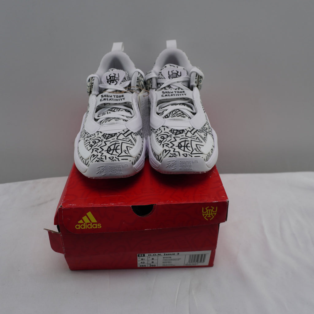Zapatillas Adidas para Hombre Usadas - Blancas, Talla 42