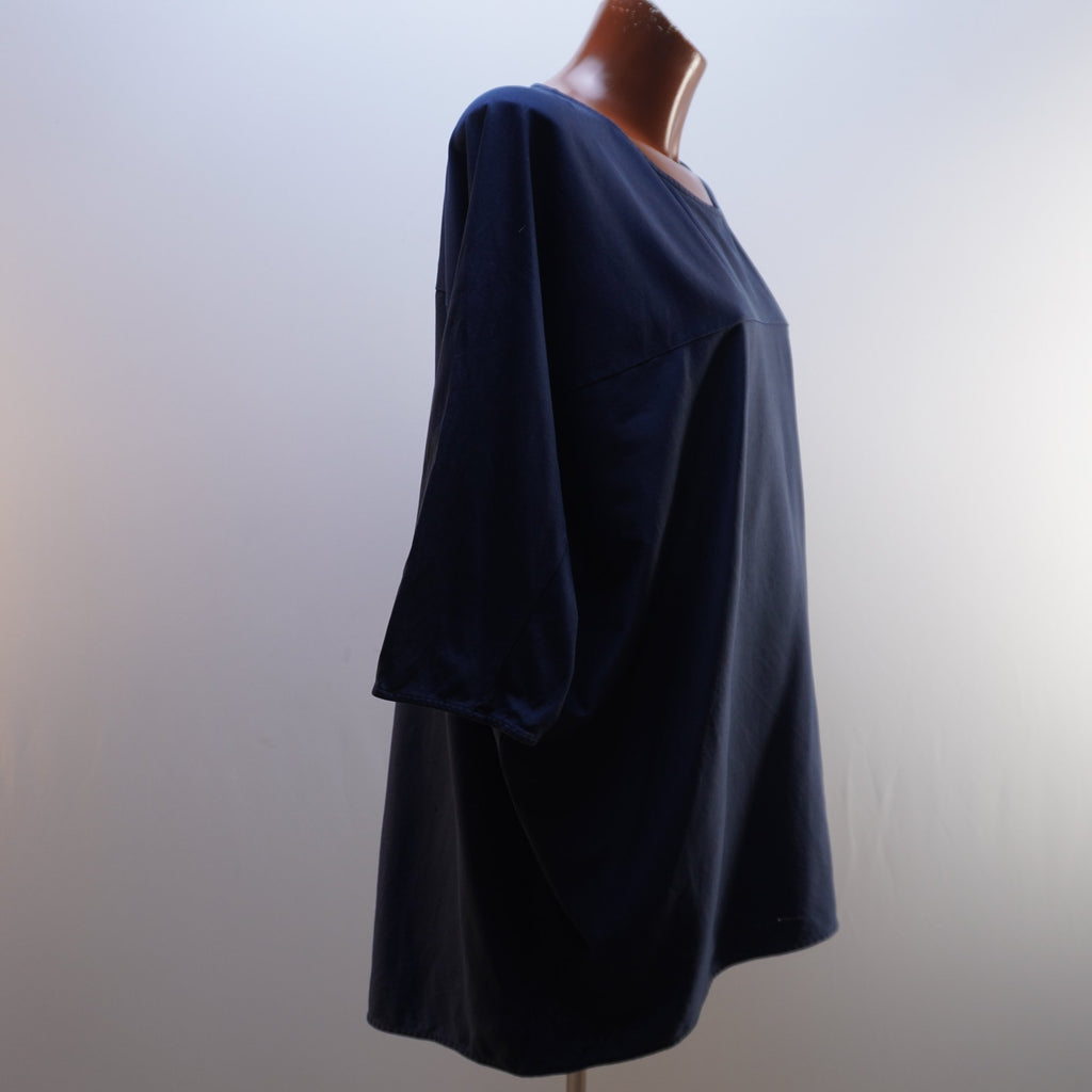 Camiseta de Manga Corta Cos para Mujer Usada - Azul Marino, L