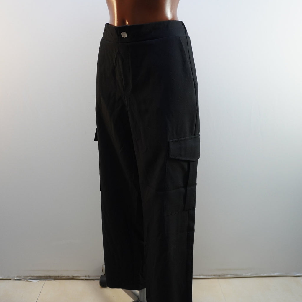 Pantalones Tipo Cargo Zara para Mujer Usados - Negros, M