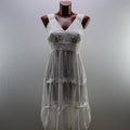 Vestido Italian Style para Mujer Usado - Blanco, M