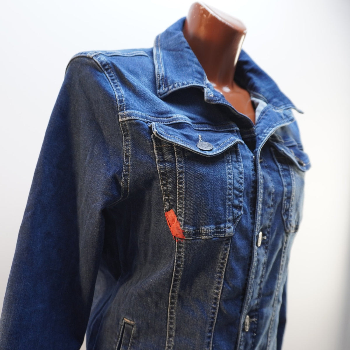 Cazadora Vaquera 11 para Mujer Usada - Azul, M
