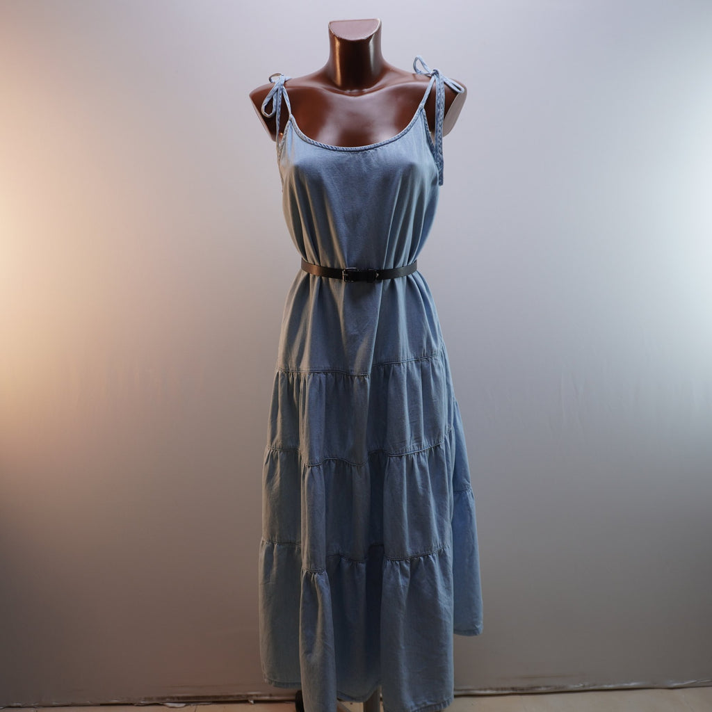 Vestido MNG para Mujer Usado - Azul, XL
