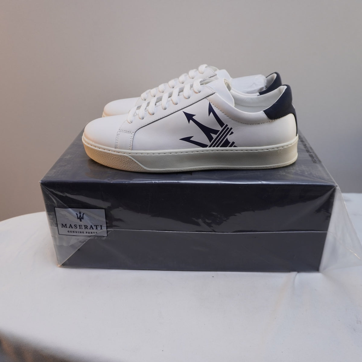 Zapatillas Masseratti para Hombre Usadas - Blanco, Talla 41
