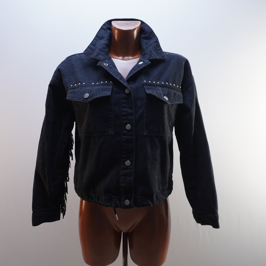 Cazadora Vaquera Seven Sisters para Mujer Usada - Negra, S