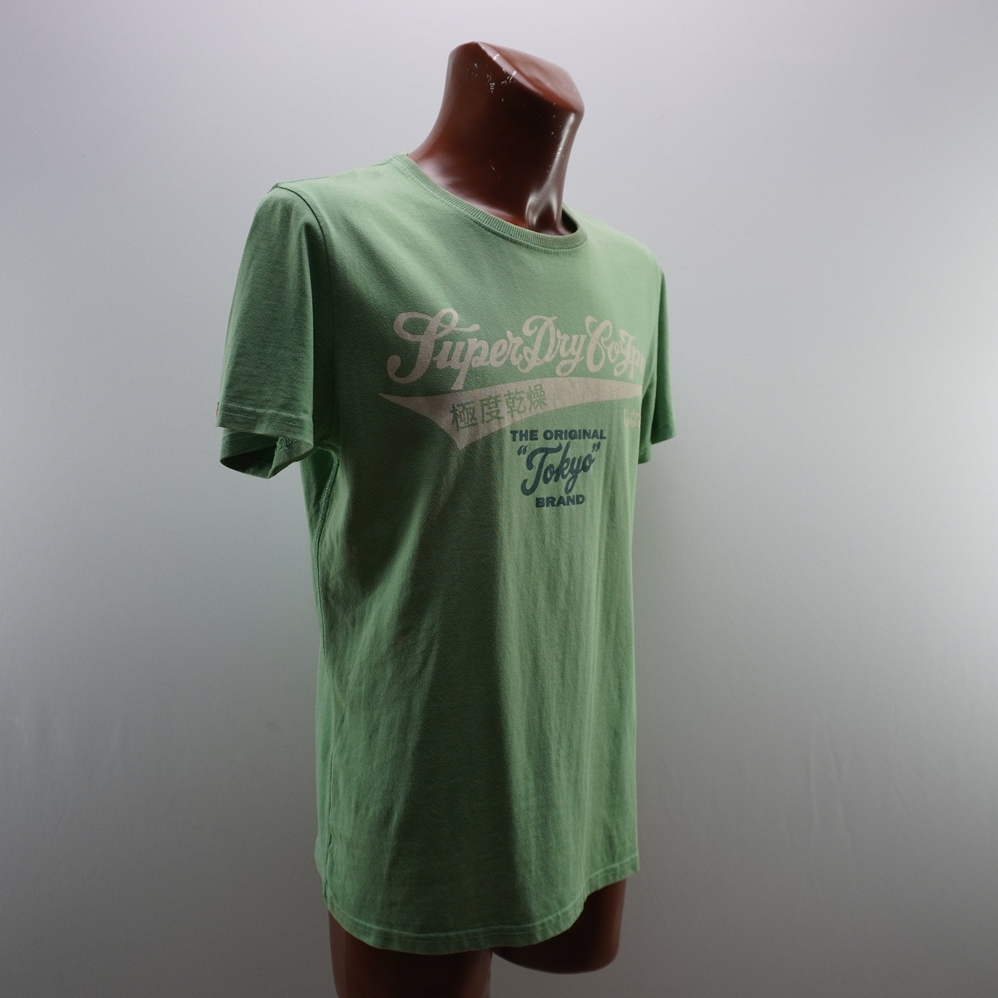 Camiseta Superdry para Hombre Usada - Verde, XL