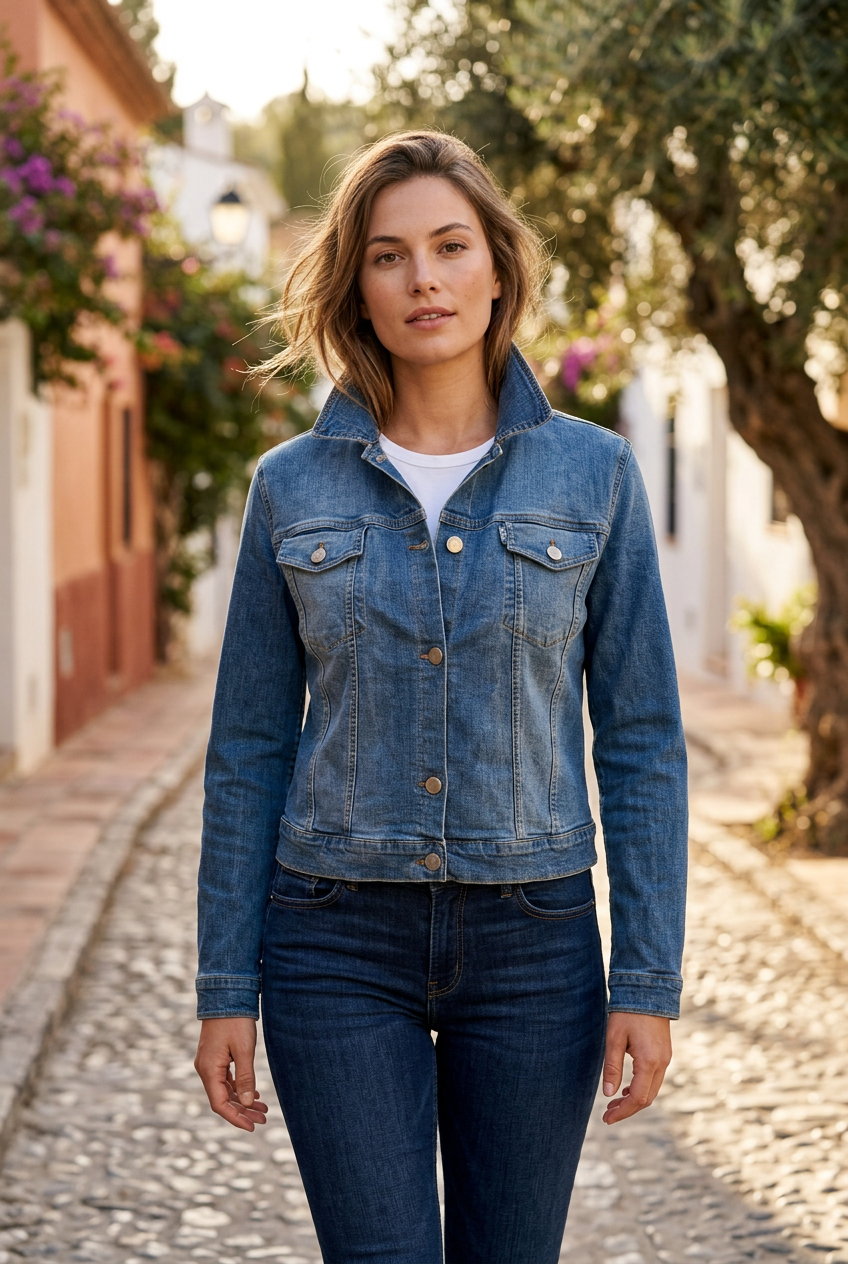 Gebrauchte Burberry Jeansjacke für Damen - Blau, M