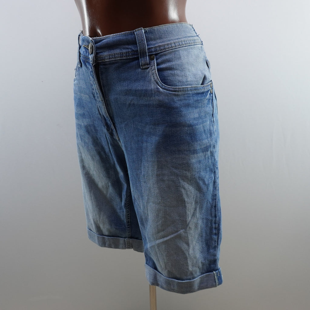 Pantalones Cortos Vaqueros Giada para Mujer Usados - Azul, XXL