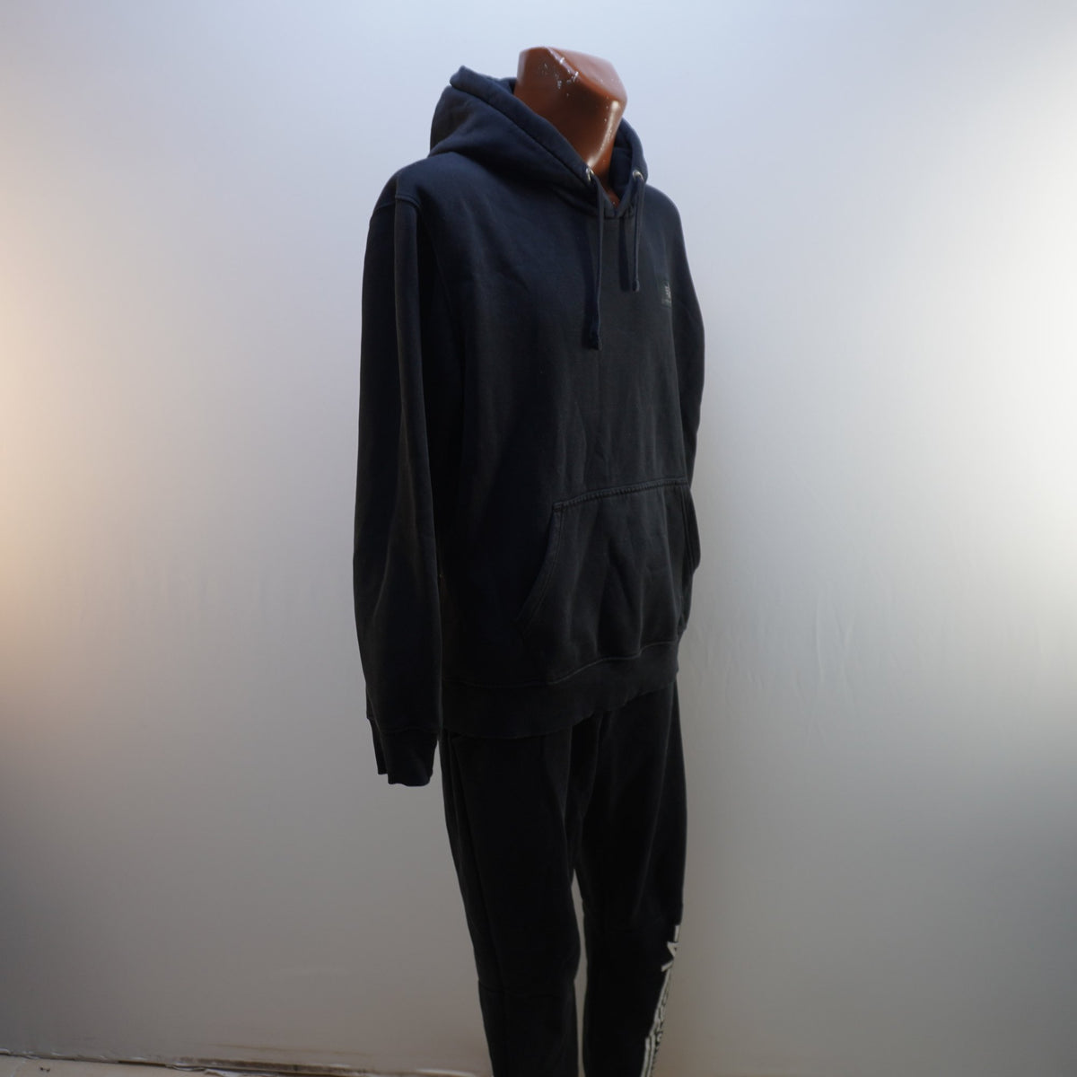 Sudadera con Capucha Alpha Industries para Hombre Usada - Negra, XL