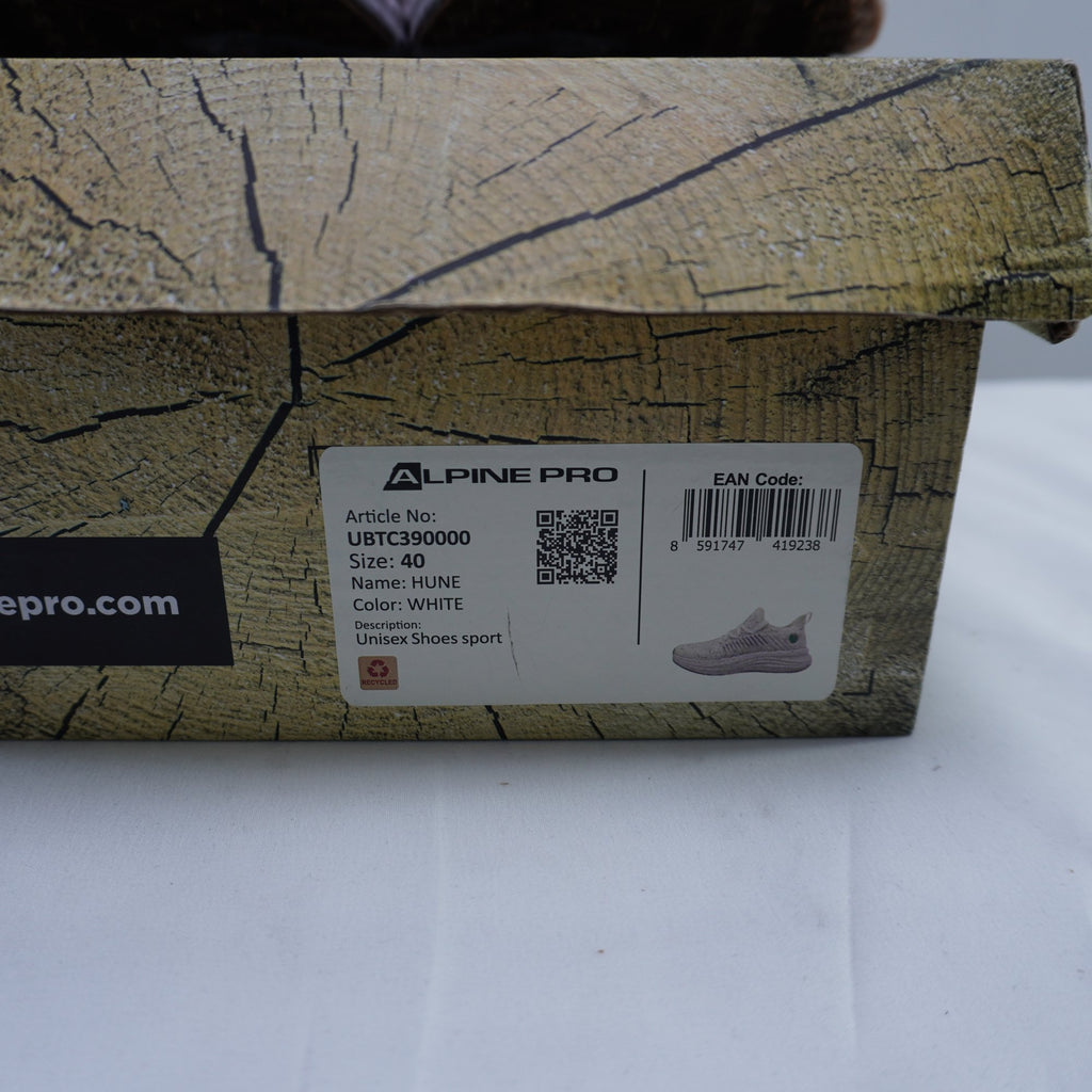 Zapatillas Alpine para Mujeres Usadas - Blancas, Talla 40