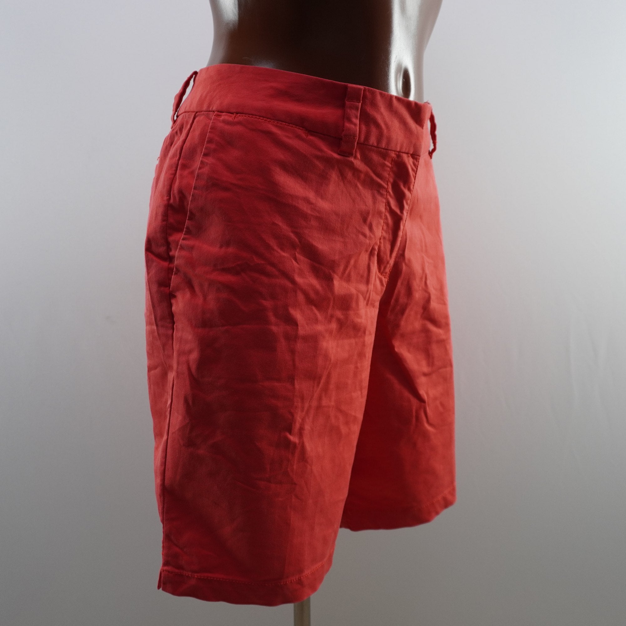 Pantalones Cortos Vaqueros Nike para Mujer Usados - Rojos, L