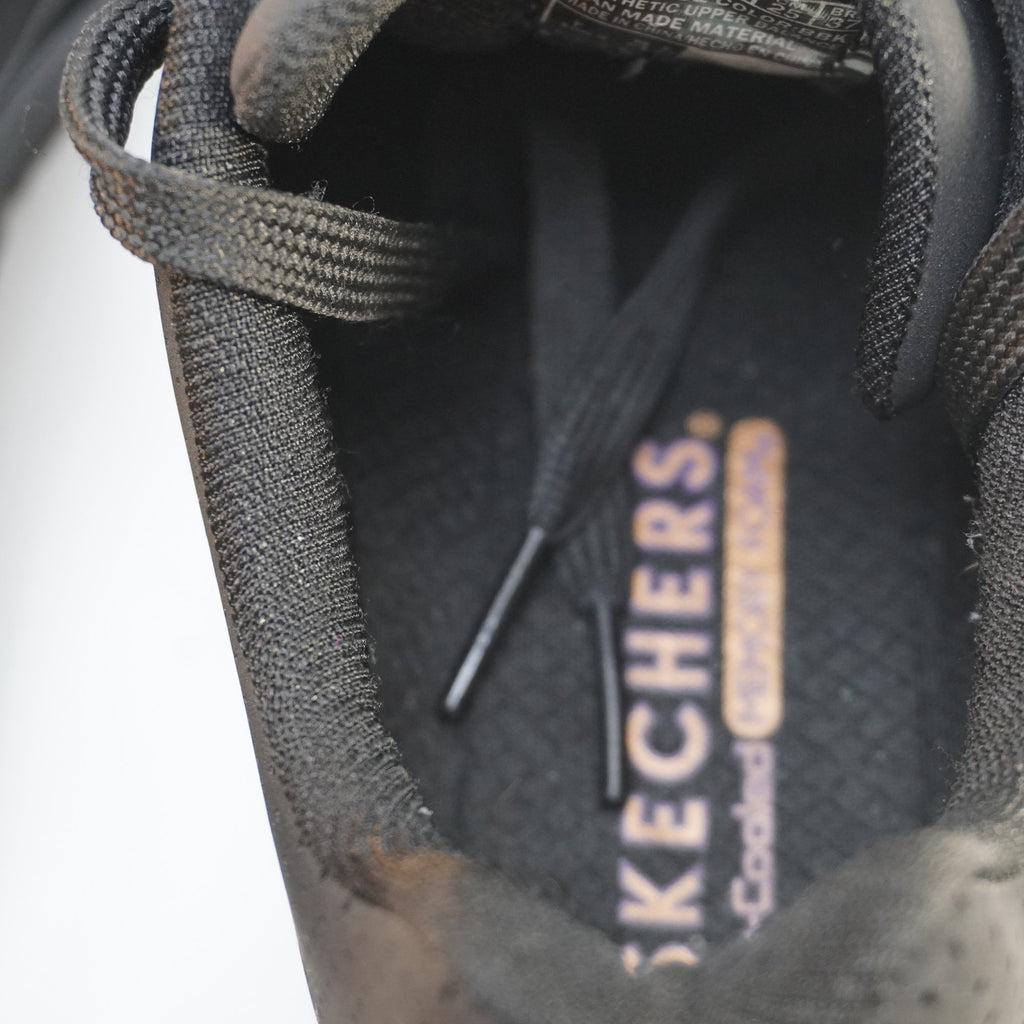 Zapatillas Skechers para Mujer Usadas - Negro, Talla 38