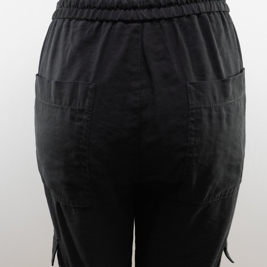 Pantalones Tipo Cargo Zara para Mujer Usados - Negro, M