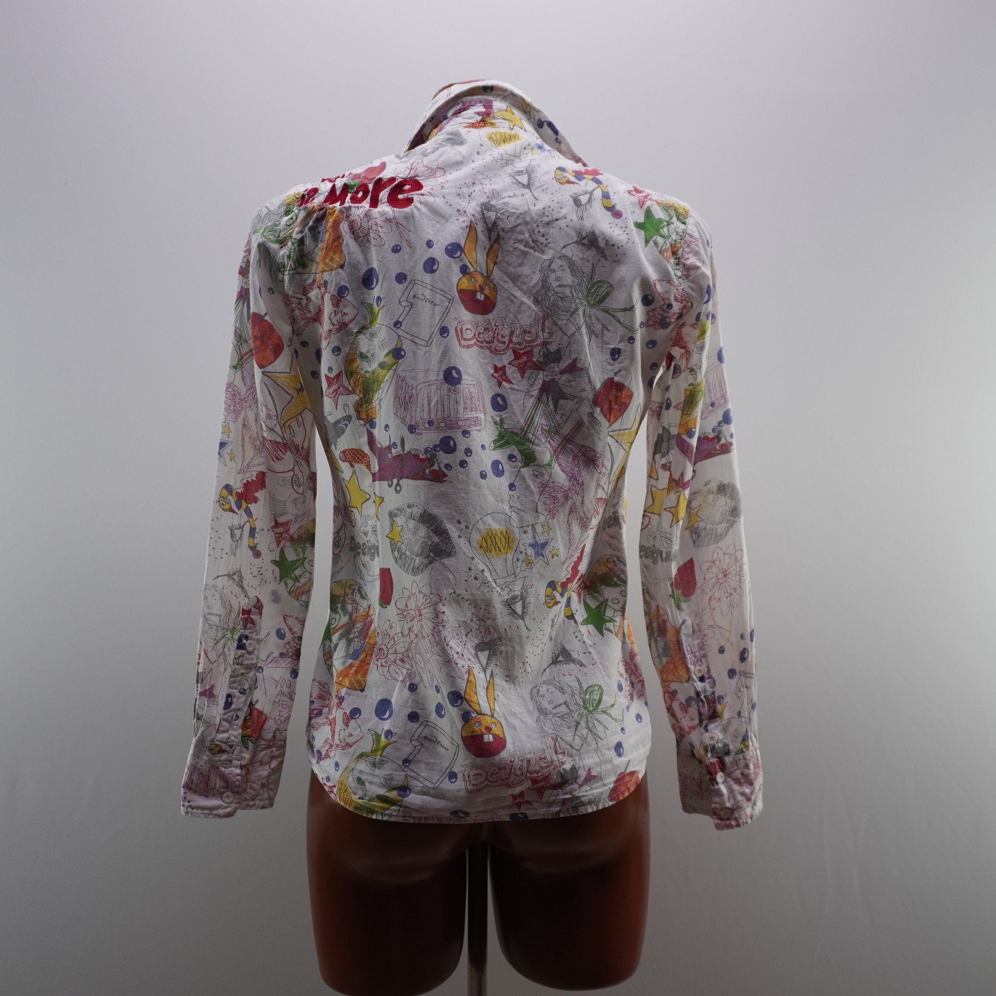 Camisa Desigual para Mujer Usada - Blanca, L