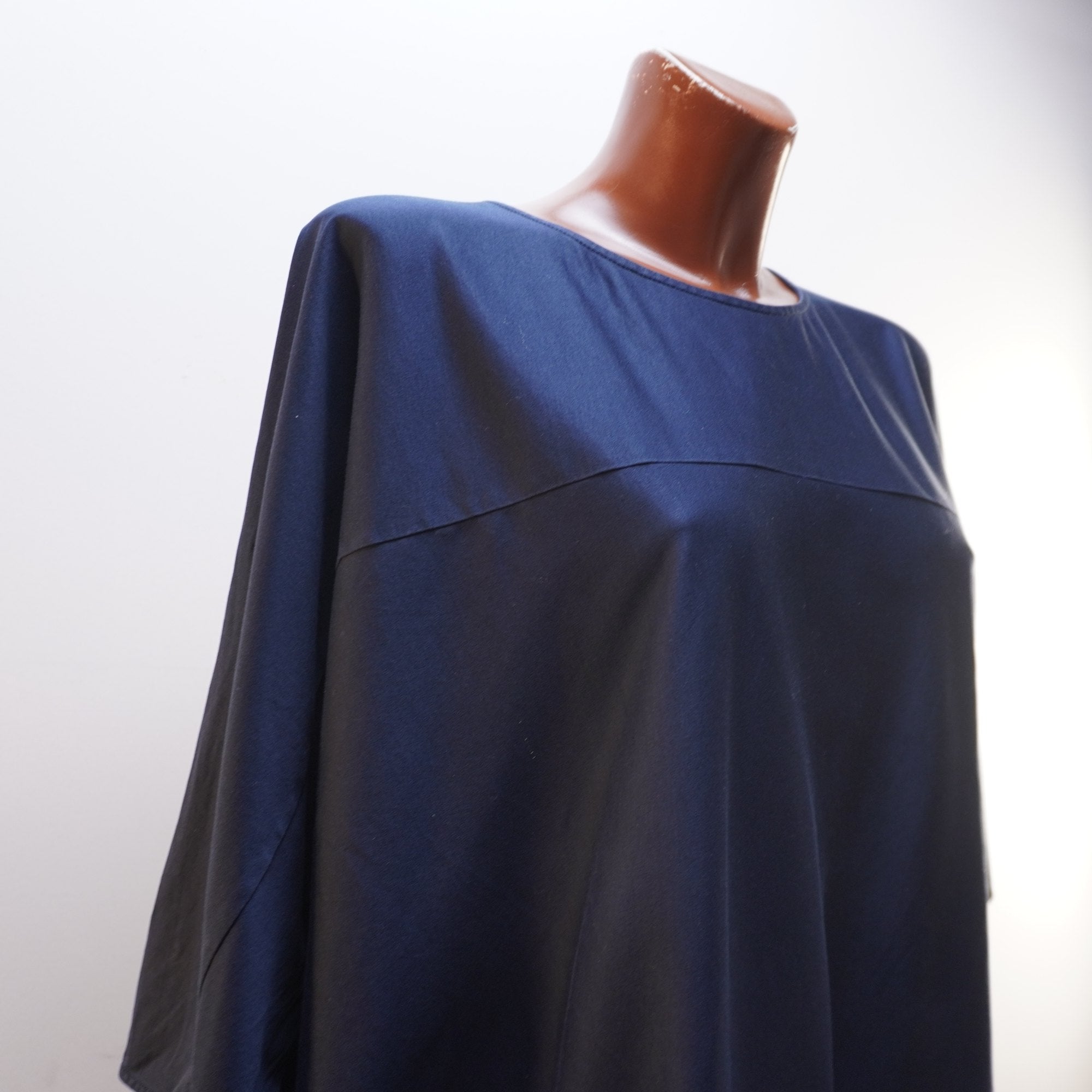 Camiseta de Manga Corta Cos para Mujer Usada - Azul Marino, L