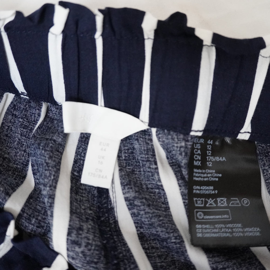 Pantalones Harén H&M para Mujer Usados - Blancos, XXL