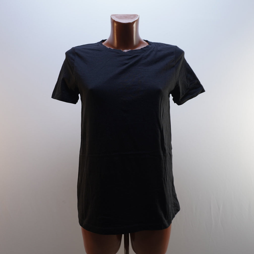 Camiseta Bonprix para Mujer Usada - Negra, Pequeña (S)